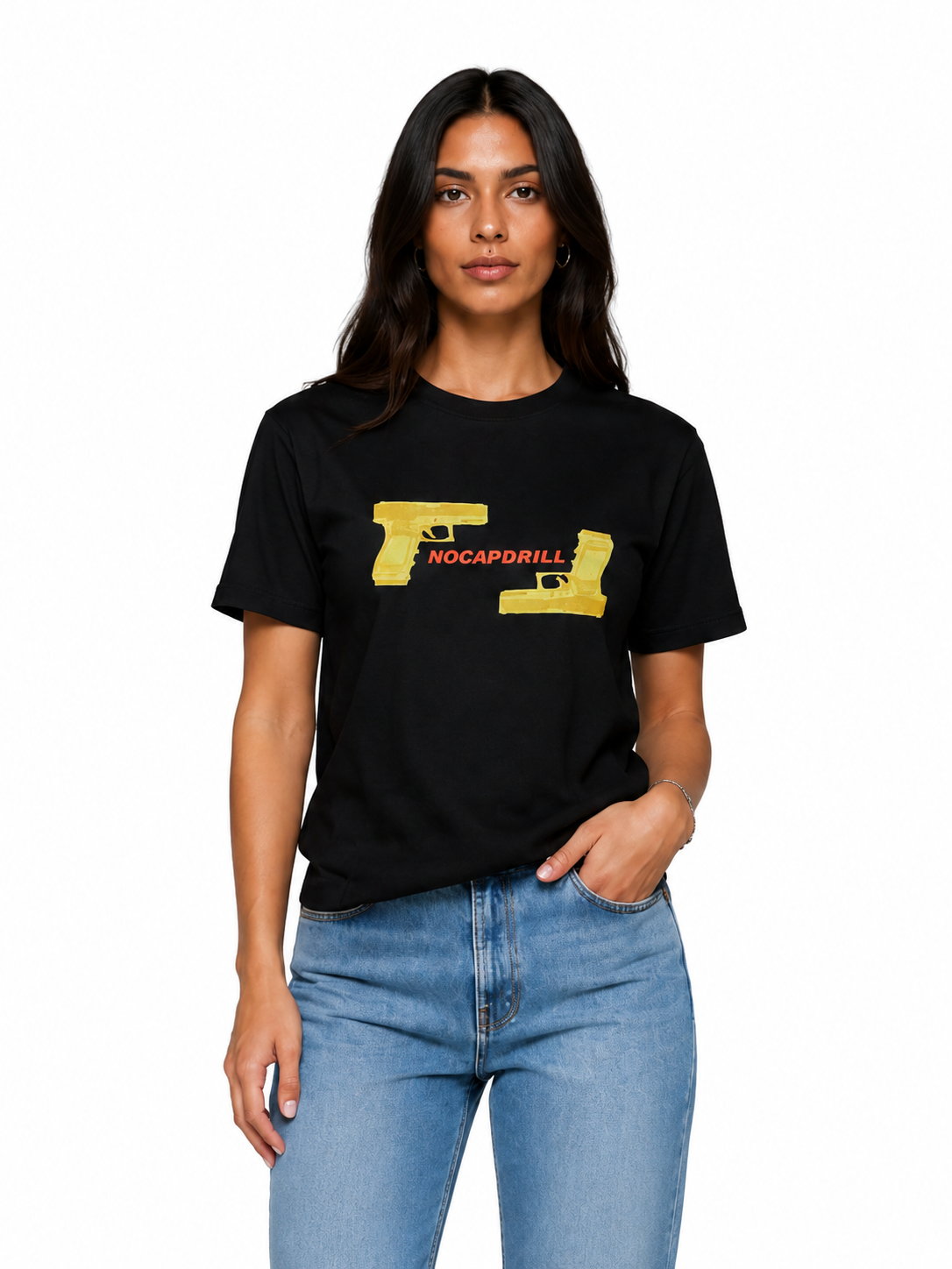 Nocap schwarzes T-Shirt